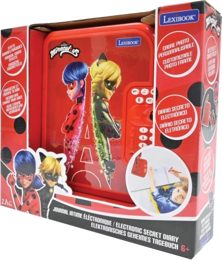 Lexibook elektronický tajný denník Miraculous Kúzelná lienka