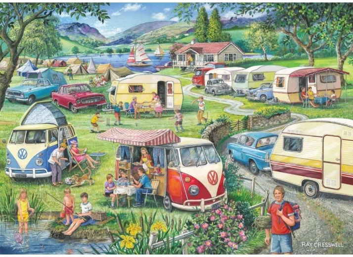 Puzzle Šťastné prázdniny 1000 dielikov