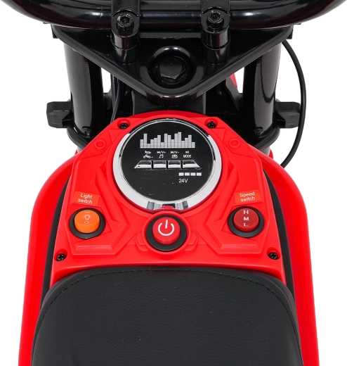 Inteligentný ovládací panel: H/M/L rýchlosti, svetlá a Bluetooth