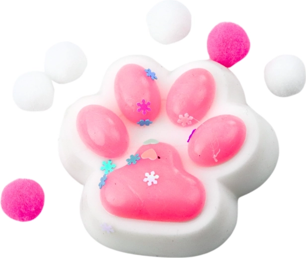 Roztomilý dizajn mačacej labky