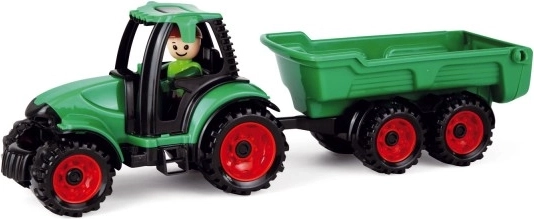 Traktor s vlečkou na farmársku prácu
