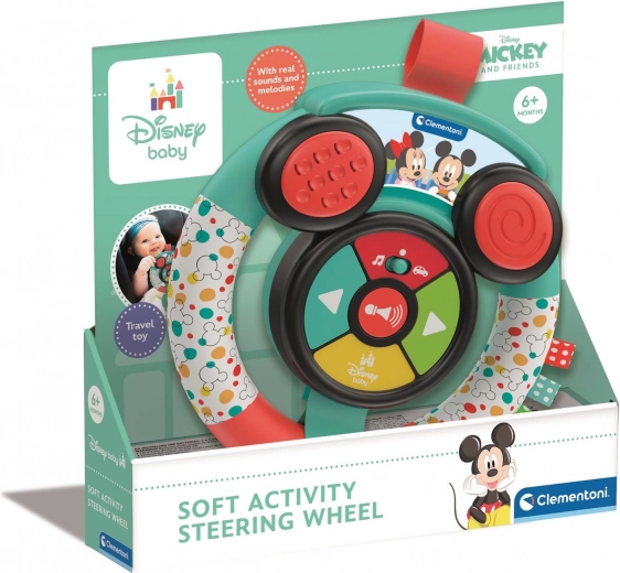 Interaktívny mäkký volant BABY DISNEY Clementoni