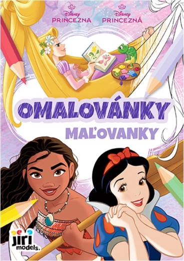 Omaľovánky A5 DISNEY Princezné