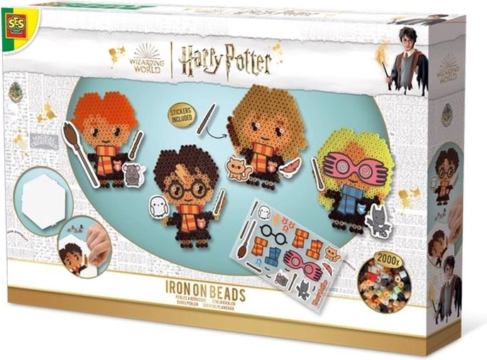 SES Creative Harry Potter sada zažehľovacích korálikov na tvorbu figúrok