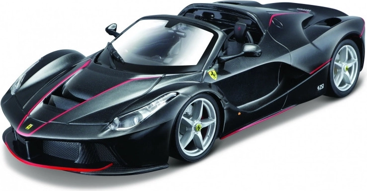 Model auta Lafferrari Aperta čierny 1:24