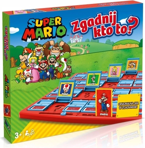 Hádej kdo? SUPER MARIO – rodinná stolová hra