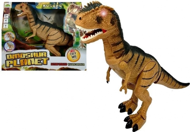 Interaktívny dinosaurus RUGOPS s pohybom, zvukmi a svetlami