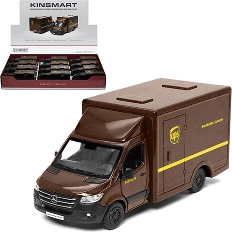 Kovový model Mercedes-Benz Sprinter UPS v mierke 1:48