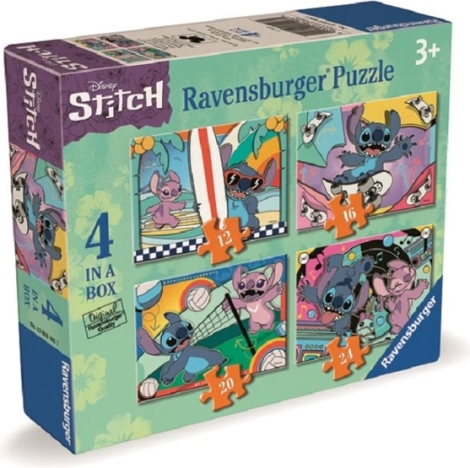 Ravensburger Puzzle Disney: Stitch zábavné aktivity 4v1