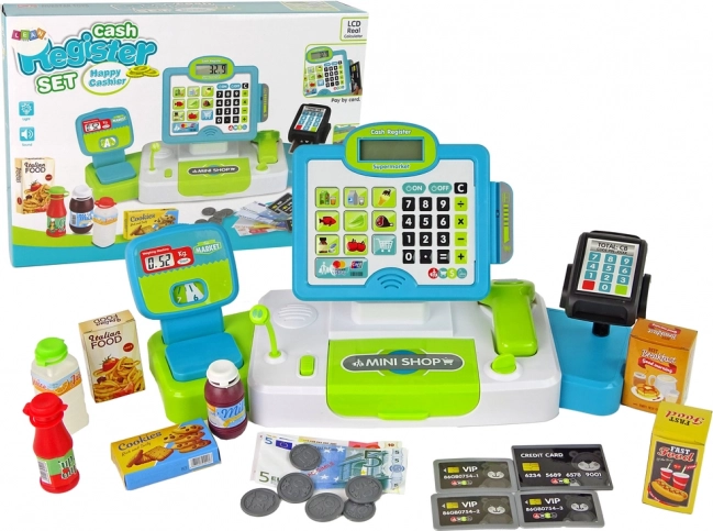 Detská pokladňa s váhou a terminálom
