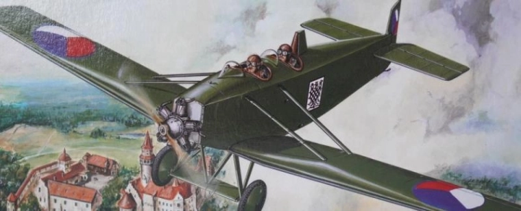 Model lietadla Avia BH 11