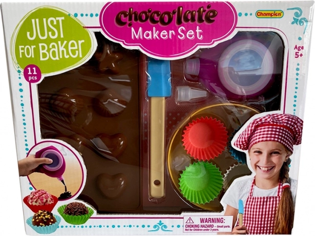Súprava na výrobu čokolády pre deti Just for Baker
