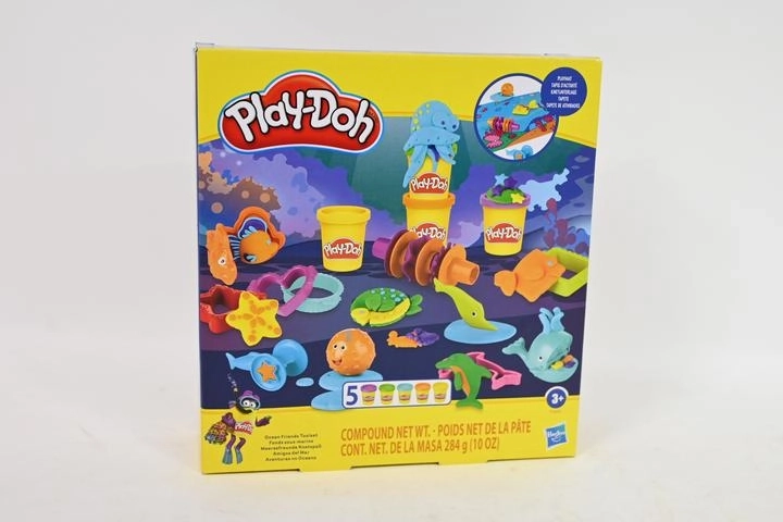 Play-Doh oceánska sada modelovacej hmoty s 5 tubami a doplnkami