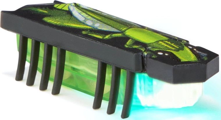 Blikajúci mikro chrobák s vibračným pohonom