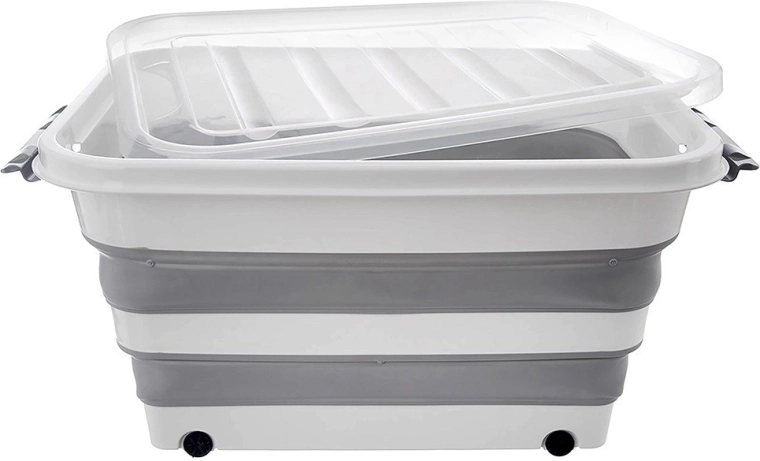 Priehľadné veko a pevné klipsy