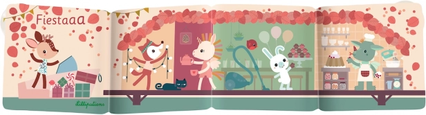 Kúzelná knižka do vane s prísavkami Fiesta