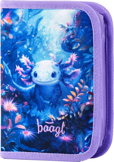 Školský peračník jednoposchodový Axolotl