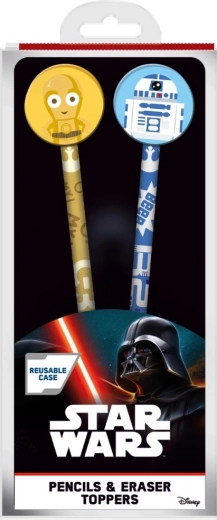 Hviezdne vojny ceruzky s topperom
