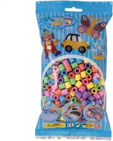 Hama Maxi zažehľovacie korálky mix farieb 500 ks