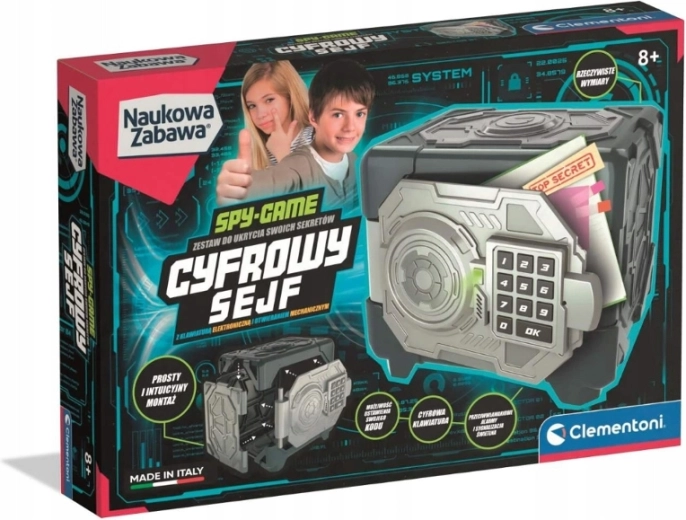 Digitálny trezor Spy-Game Clementoni