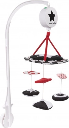 Canpol babies Kontrastný plyšový kolotoč s melódiami SENSORY