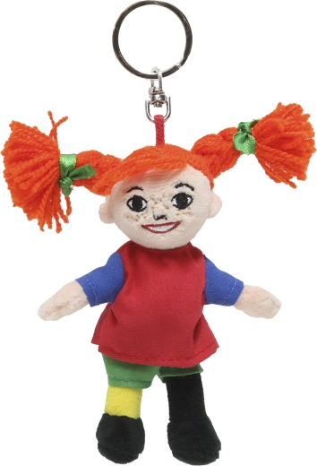 Pippi Langstrumpf prívesok na kľúče – bábika