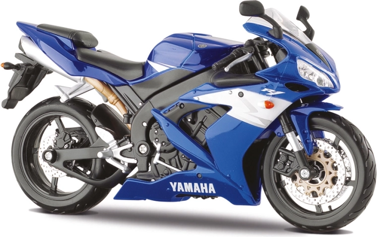 Maisto motocykel Yamaha YZF-R1 2004 v mierke 1:12