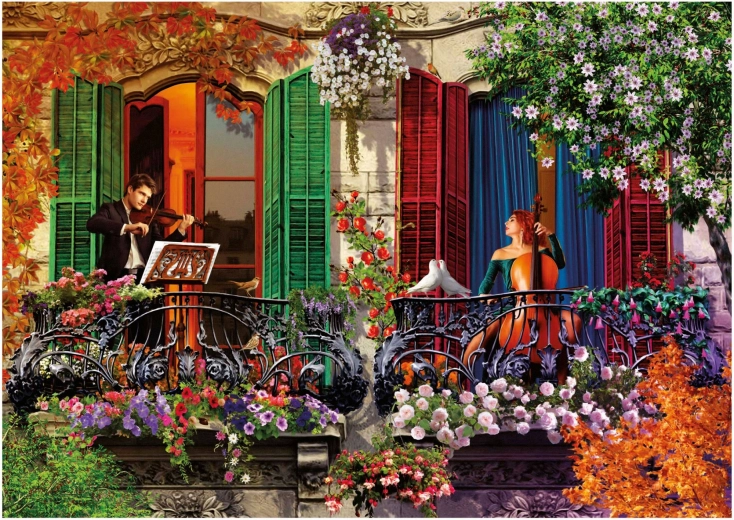 Puzzle Serenáda 1500 dielikov EDUCA