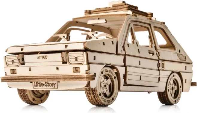 Little Story drevená 3D skladačka FSO Fiat 126p