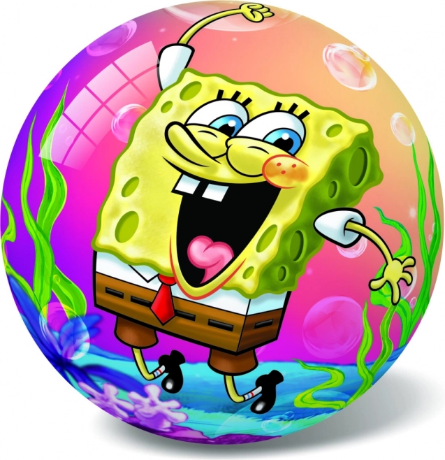 Lopta SpongeBob Kvalitná Gumená 23 cm