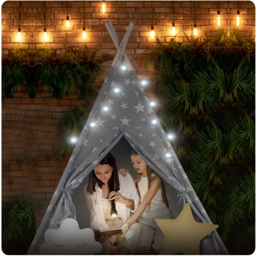 Magická atmosféra so svetielkami