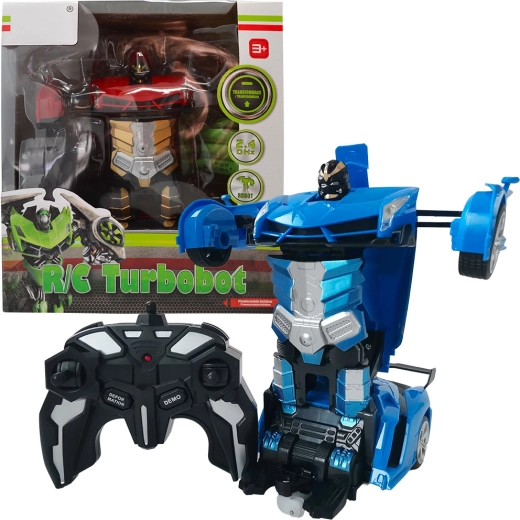 RC transformujúce auto a robot Turbobot na diaľkové ovládanie