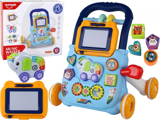 Zábavné detské interaktívne chodítko