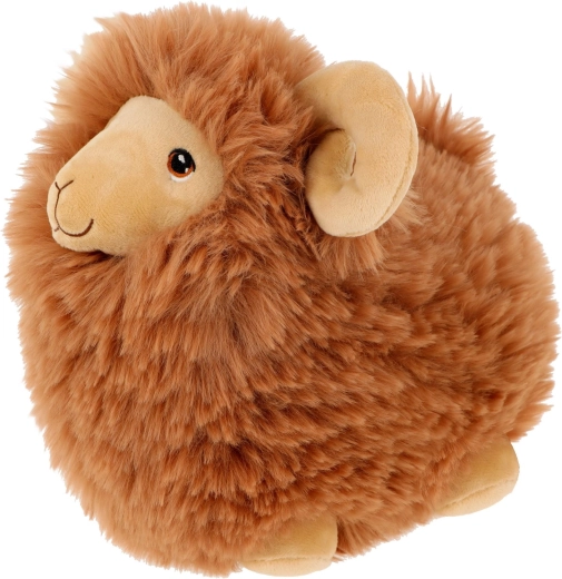 Keel Toys Keeleco hnedá ovečka z ekologického plyšu 18 cm