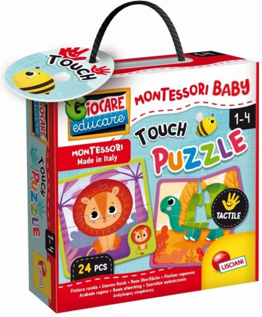 Montessori Hmatová Puzzle Hra pre Deti