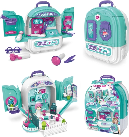 Doktorský set 3v1 v batohu Sparkys