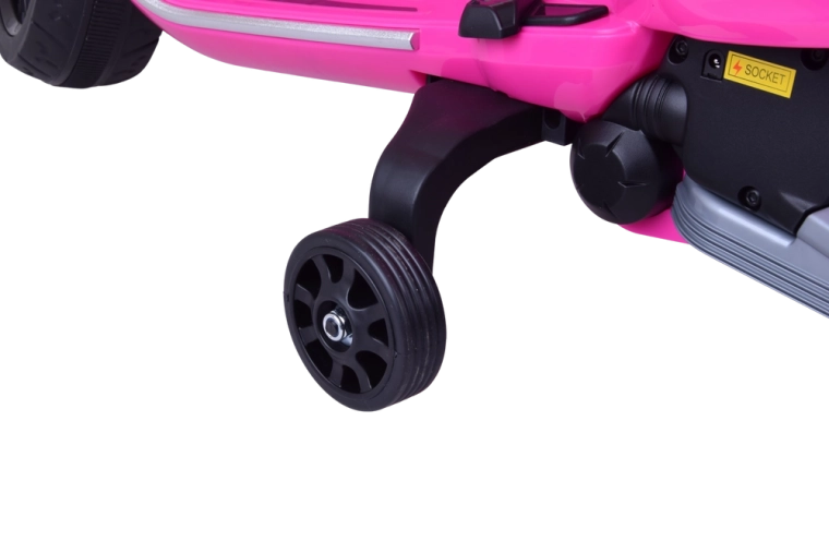 Stabilná jazda vďaka pomocným kolieskam