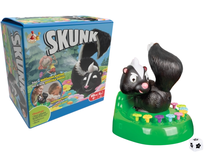Studo Games Skunk – rodinná hra s kockou a prekvapením
