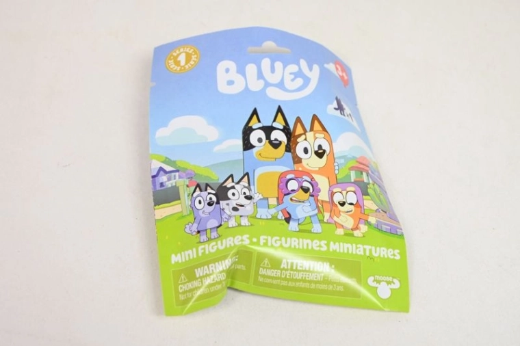 Bluey mini figúrka v tajomnom vrecúšku (blind bag) 1 ks – mix