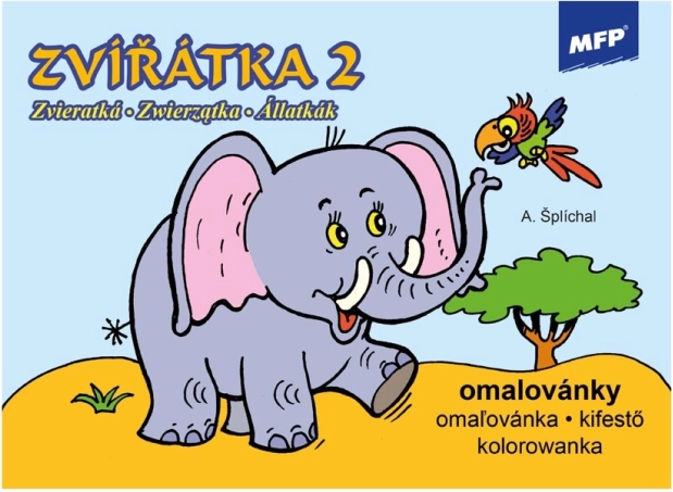 Omaľovánky MFP zvieratká