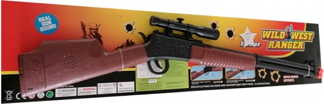 Plejo westernová pištoľ so zameriavačom