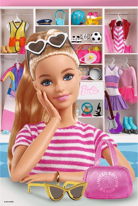 Puzzle 100 dielikov Spoznaj BARBIE