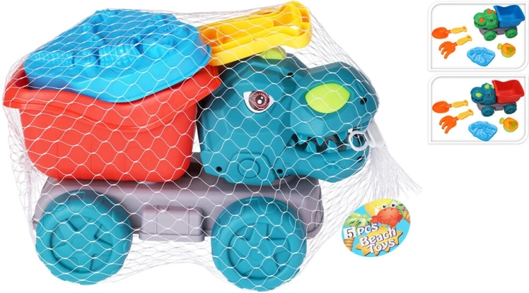 Detská záhradná sada s nákladným autom, 5-dielna