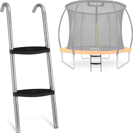 Neo-Sport rebrík k trampolíne 6–8 ft (183–252 cm), 2 stupne