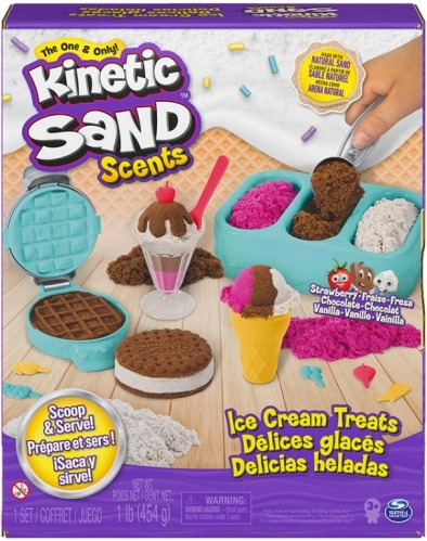 Kinetický piesok Scents – zmrzlinové dobroty