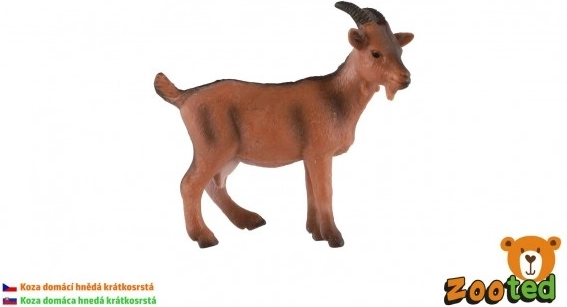 Plastová figúrka kozy 8 cm