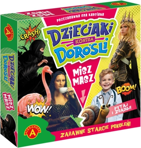 Deti proti dospelým – Misz Masz rodinná kvízová hra