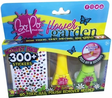 Bo-Po Kvetinová Sada na Nechty