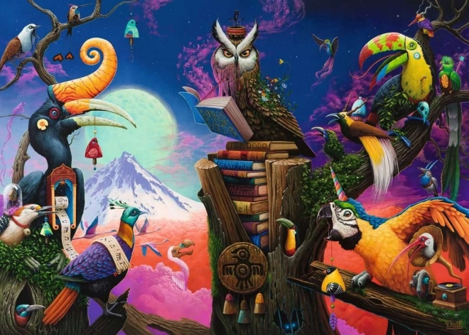 Ravensburger puzzle piesne vyhynutých vtákov 1000 dielikov