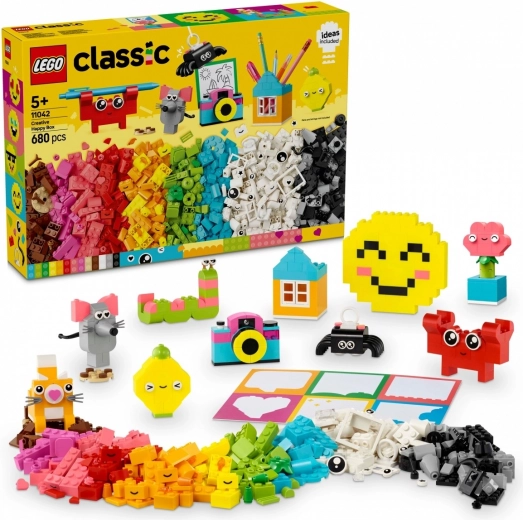 LEGO Classic 11042 Kreatívna krabica šťastia – kreatívna stavebnica
